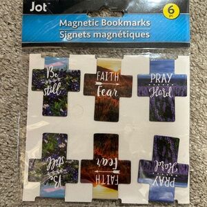 🦋FREE WITH PURCHASE! Magnetic Bookmarks Faith Christian Bible